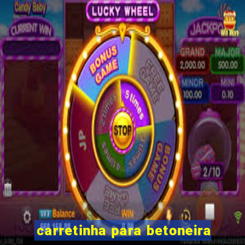 carretinha para betoneira